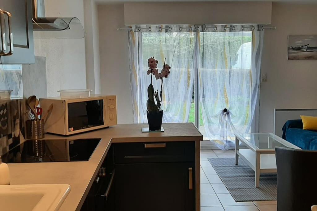 Hyper Centre De Sarzeau, Grand Appartement Au Calme Avec Jardinet מראה חיצוני תמונה